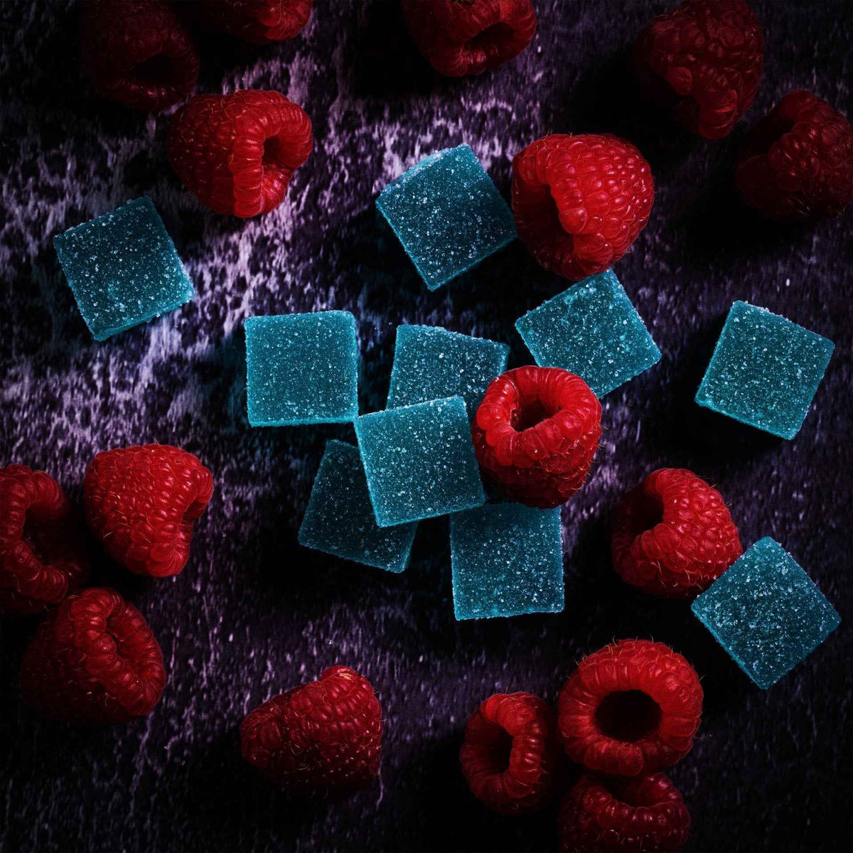 Indica Blue Raspberry Gummies - Relax - WS