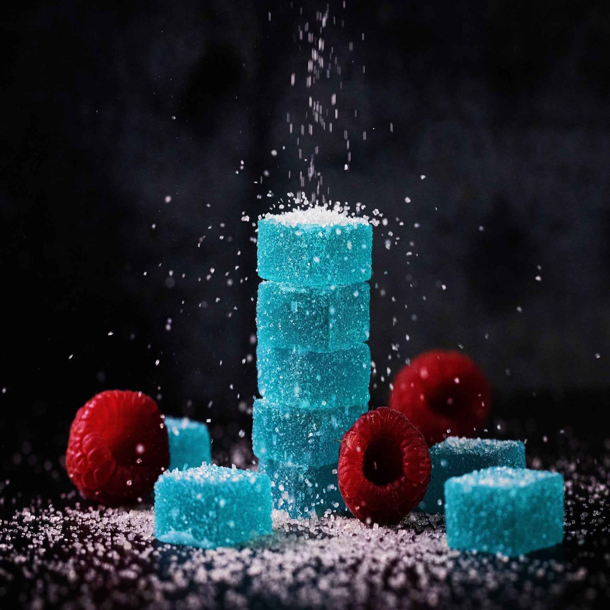 Indica Blue Raspberry Gummies - Relax - WS
