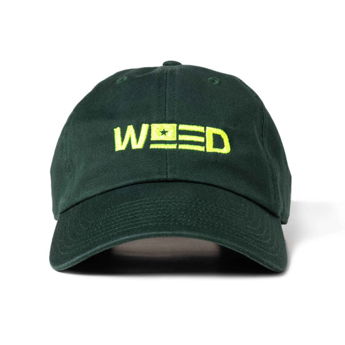 W33D Logo Dad Hat (Green)